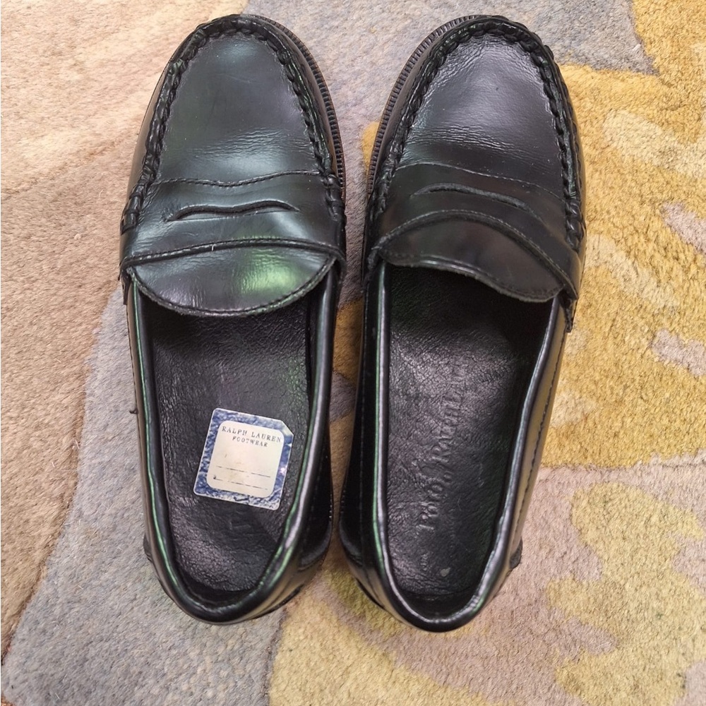 RL leather dress shoes